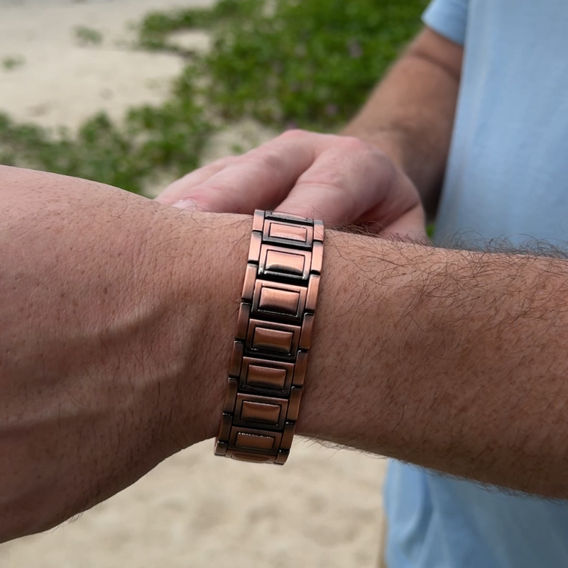 Mens Copper Magnetic Bracelet product image 5