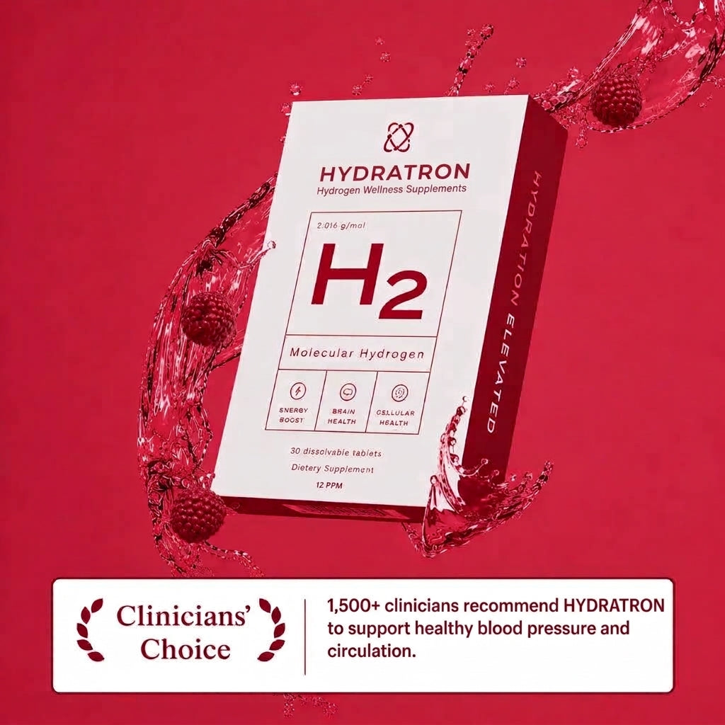 Hydronate molecular hydrogen tablets product box.