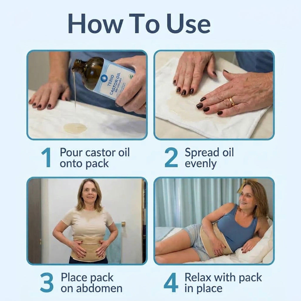 Castor Oil Wellness Pack