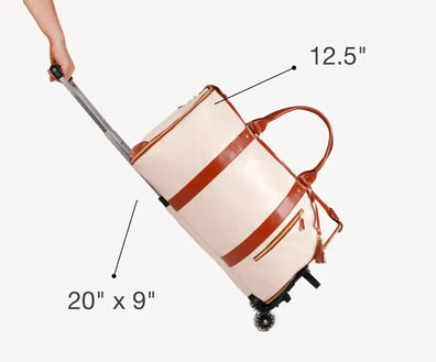 Fits in Overhead Bins, No Luggage Fees