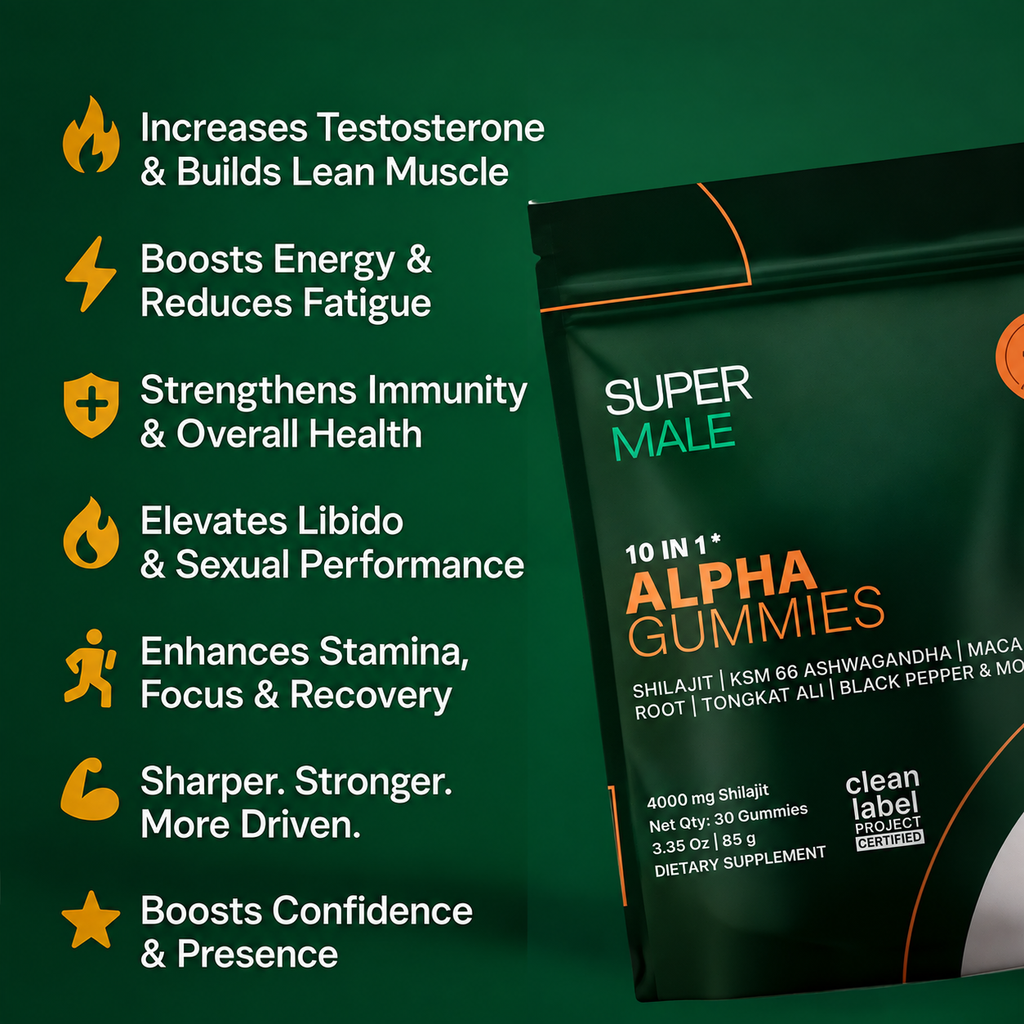 SUPERMALE™ | Get +3 Inches Longer & Rock Hard [SALE]